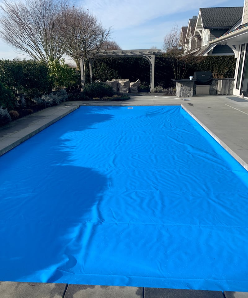 automatic pool cover replacement fabric