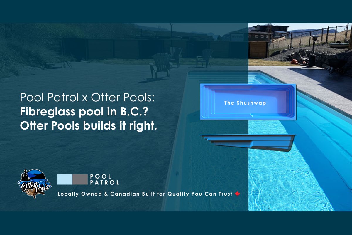 pool patrol covers otter pool fibreglass pool in bc