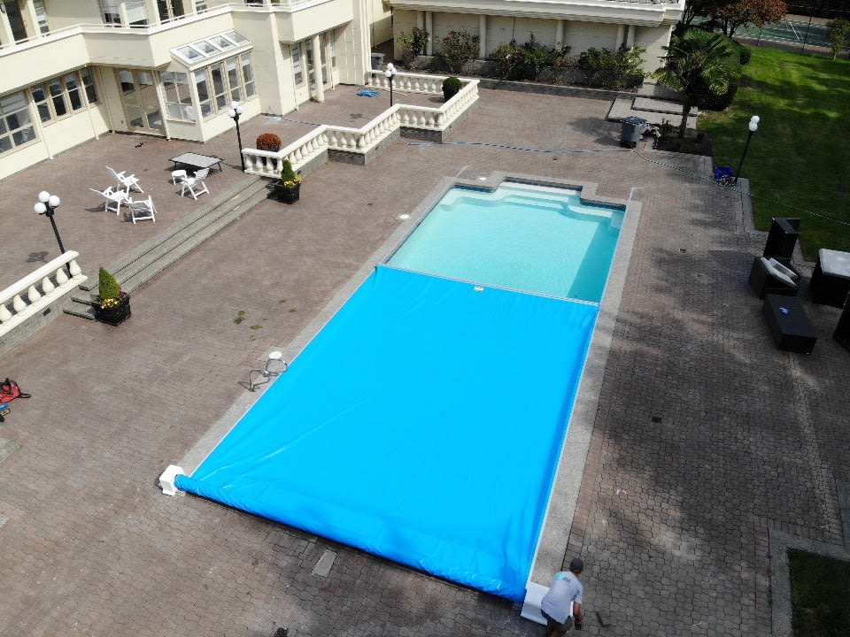 pool cover install in Vancouver