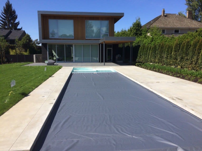 Gorgeous New Pool Cover In Vancouver West Side