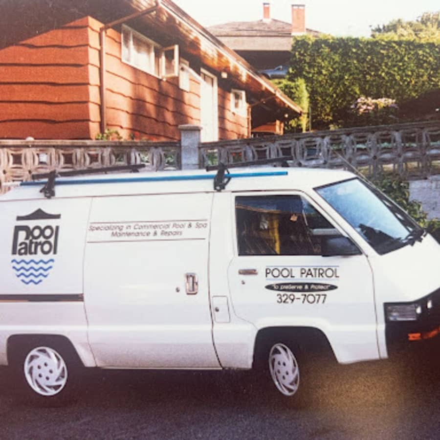 Pool Patrol Van in the 90s