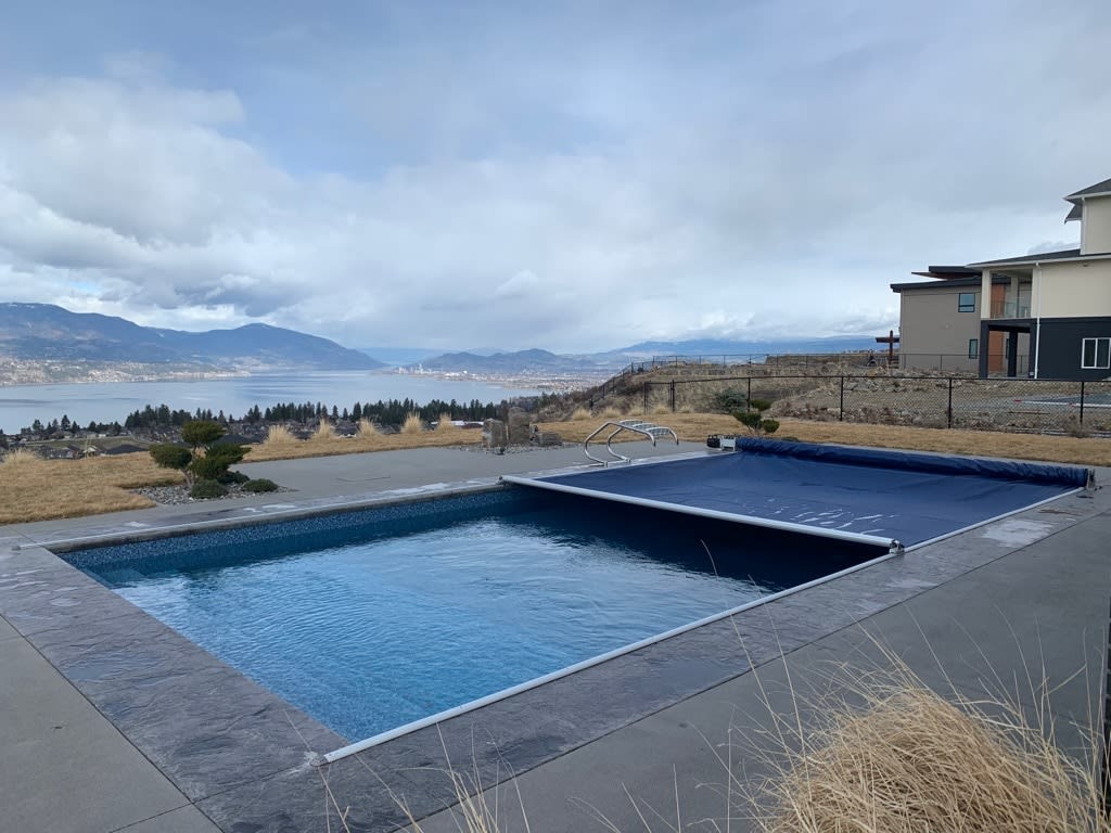 Old Pool, New Automatic Pool Cover