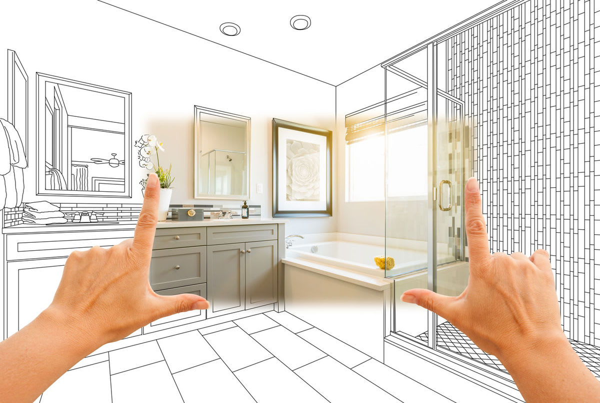 Dreaming up bathroom renovation ideas? A building contractor can help turn those ideas into reality. 