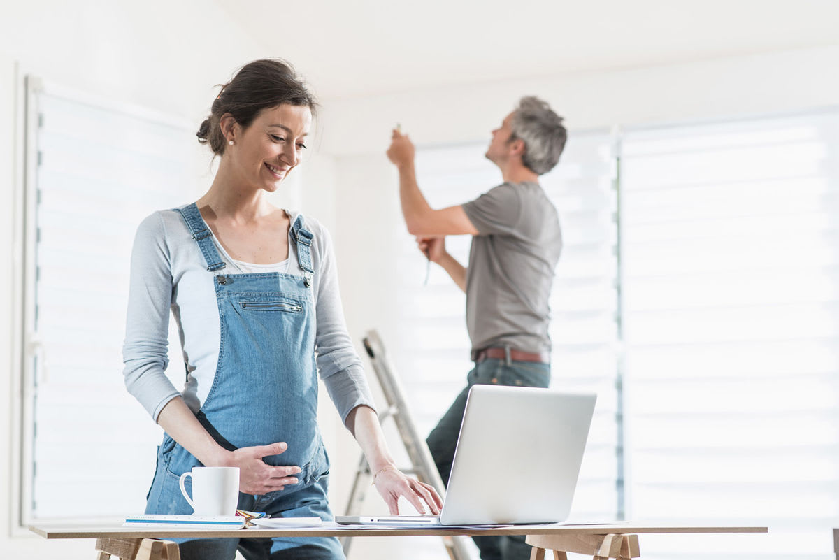 A home renovation is a good way to attend to any safety issues before baby arrives.