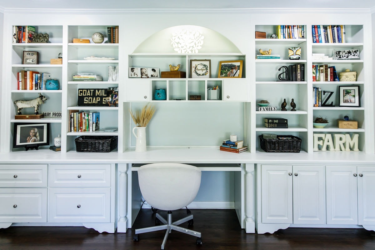 Increase your work productivity with a home office renovation that will transform your space.