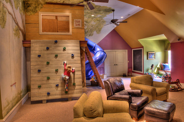 Indoor tree fort for kids