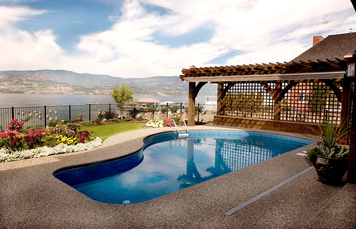 Create the kind of pool Kelowna residents will admire with landscaping to suit your ultimate backyard getaway.