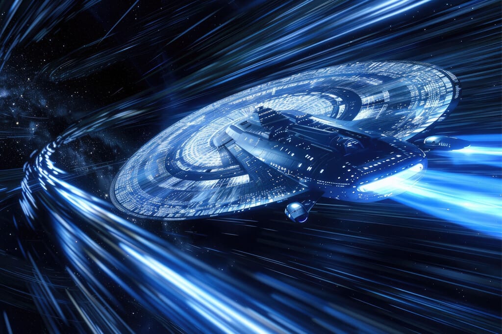 an image of a spaceship depicting how an SEO partner can help lead the way to strange new worlds
