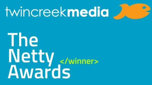 Twin Creek Media Wins Prestigious Netty Award For Small Agency Of The Year!