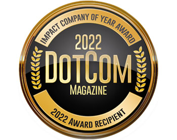 DotCom Magazine Impact company of the year award