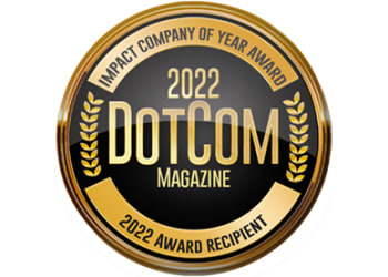 DotCom Magazine Impact company of the year award