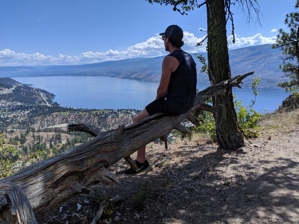 Clearing the cache: Cody finds clarity on Kelowna&rsquo;s trails.