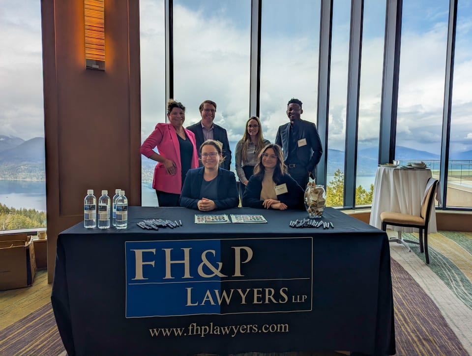 community event lawyers at booth