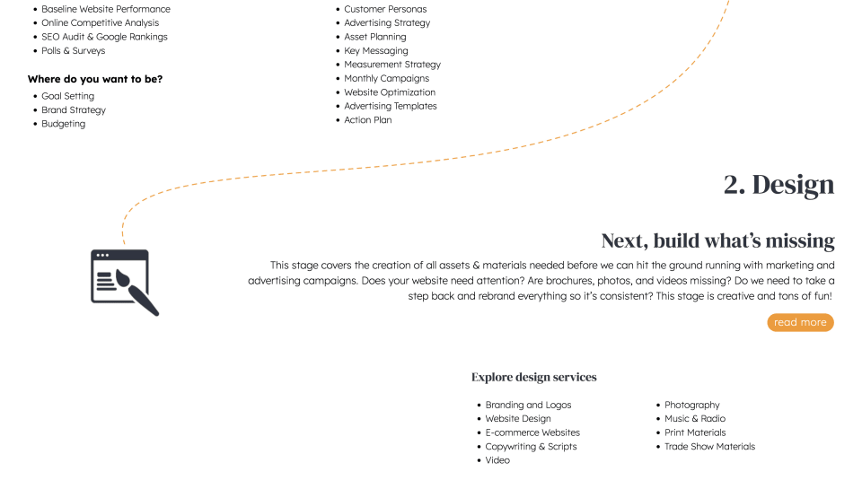 Website design and assets